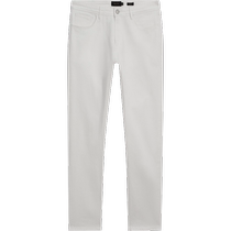 Early autumn new MassimoDutti mens wear 2024 new casual and versatile off-white comfortable cotton slim fit jeans 00042043252