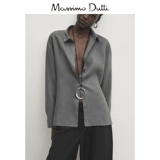 Весна и лето New Massodtti2024 Женская Грейс Грейс Грейс Французская Тенко Тонгфенг тонкий, стройная, оправданная рубашка с чистой локальной сети 05124681802