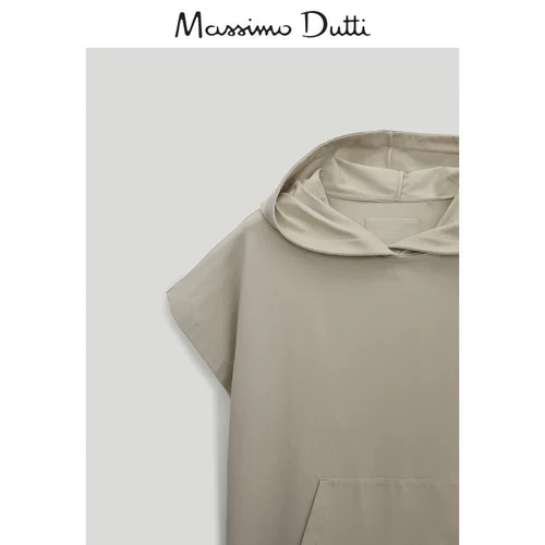 Massimo Dutti, летняя спортивная толстовка без рукавов для отдыха