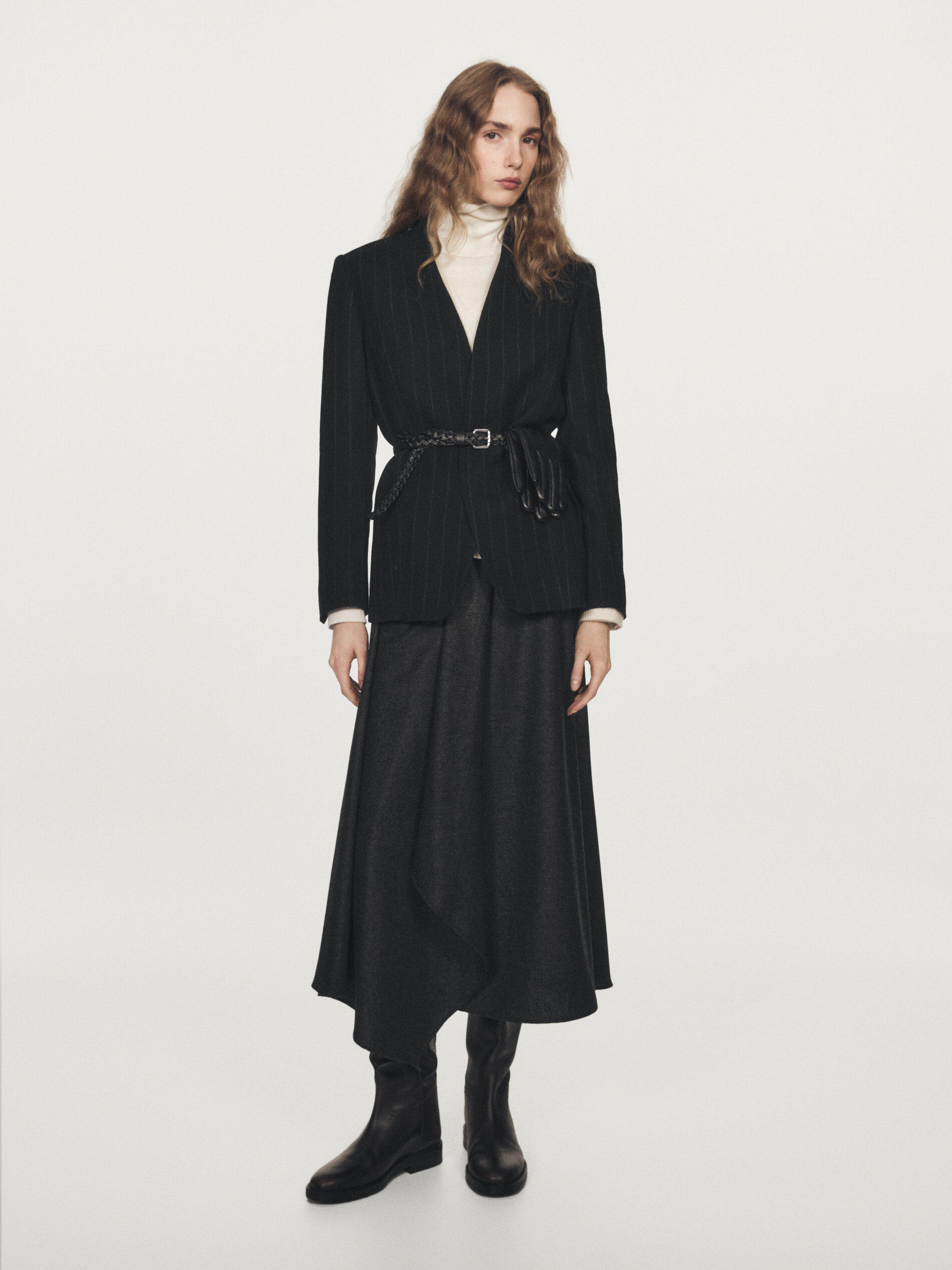 Massimo Dutti, демисезонный тонкий костюм 