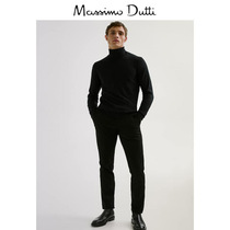  Massimo Dutti Mens Cotton Turtleneck Casual Sweater 00934307800