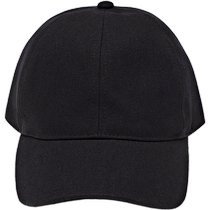 Spring and summer new products Massimo Dutti men accessories 2024 new classic 100 hitch black cotton canvas baseball cap 03209048800