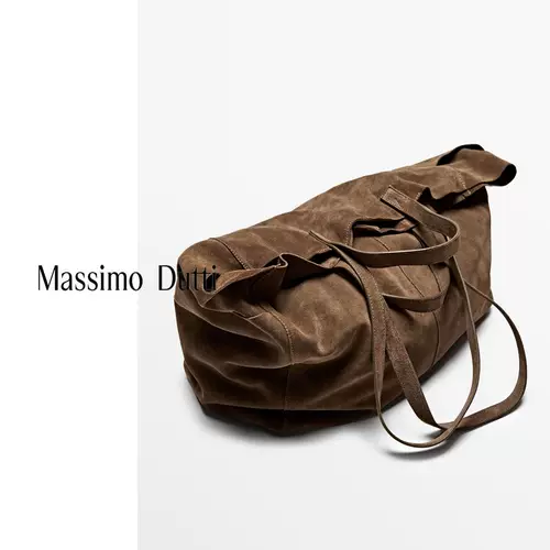 Massimo Dutti, летние замшевые аксессуары, сумка на одно плечо, изысканный стиль, из натуральной кожи