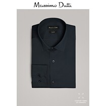  Massimo Dutti Mens Cotton Coarse Rhombus Slim Mens Shirt Top 00159259401