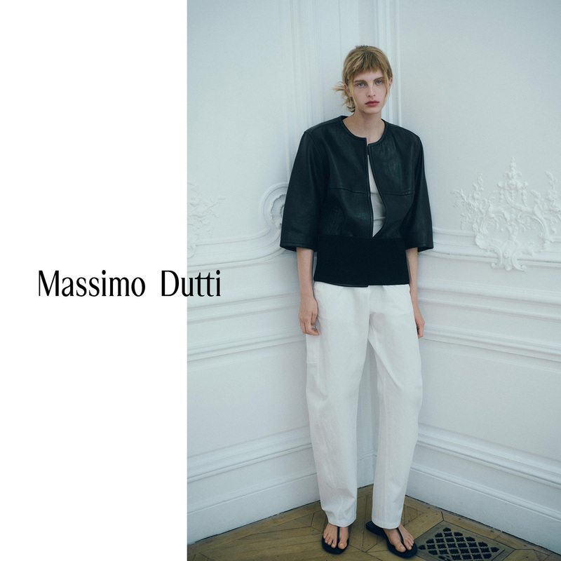 Early Autumn New Style Massimo Dutti 2026 Women's Clothing, Functional and Cool Style, Soft Nappa Leather Short Jacket 04700300800 Early Autumn New Style Massimo Dutti 2026 Women's Clothing, Functional and Cool Style, Soft Nappa Leather Short Jacket 04700300800