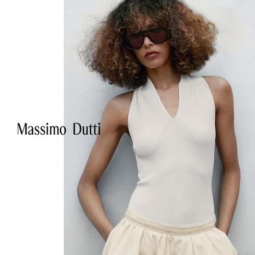 Massimo Dutti, длинная демисезонная белая длинная юбка, А-силуэт
