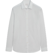 Produits nouveaux du printemps et de lété Massimo Dutti Vêtements pour hommes 2024 new loisir 100 hitch white commutateur métropolitain version standard en coton pur coton 00141474250