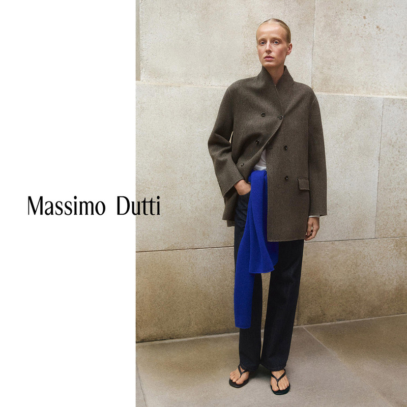 Early Autumn New Style Massimo Dutti 2026 Women's Clothing French-Style Mature Style Button-Decorated Mid-Length Double-Breasted Coat 06416720700 Early Autumn New Style Massimo Dutti 2026 Women's Clothing French-Style Mature Style Button-Decorated Mid-Length Double-Breasted Coat 06416720700