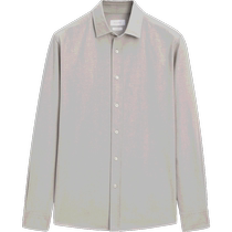 Printemps et été nouveaux produits Massimo Dutti Vêtements pour hommes 2024 new loisir navetteur version standard en coton lavé pur coton Oxford shirt 00159409710