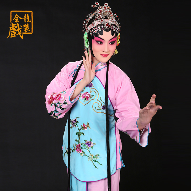 All-dài văn hóa tất cả-rồng trang phục Bắc Kinh Opera Yue opera Huang mei hiệu suất opera costumey ya nhặt ngọc danh sách lúa vòng tay Bốn vành đai hạnh phúc