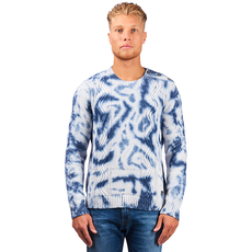 Свитер мужской 正品versace/范思哲男装秋冬纯棉圆领休闲毛衣男士套头针织衫