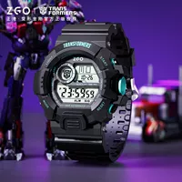 正港 Цифровые часы, детский трансформер для мальчиков для школьников, Кинг-Конг, подходит для подростков, начальная и средняя школа