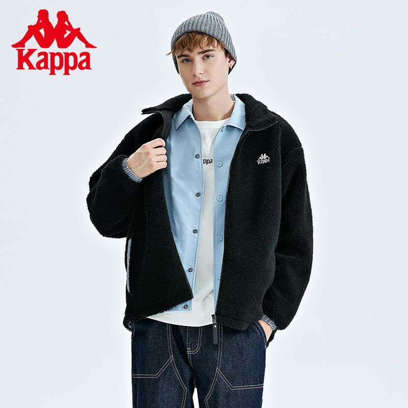 Kappa Lamb Fleece Jacket New Winter Unisex Stand Collar Teddy Fleece Jacket Casual Cardigan K0Cz2Jj92D Kappa Lamb Fleece Jacket New Winter Unisex Stand Collar Teddy Fleece Jacket Casual Cardigan K0Cz2Jj92D