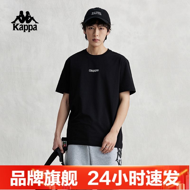 Kappa Retro Short-Sleeved New Men's Summer Simple Casual T-Shirt Letter Half-Sleeve K0E32Td01 Kappa Retro Short-Sleeved New Men's Summer Simple Casual T-Shirt Letter Half-Sleeve K0E32Td01