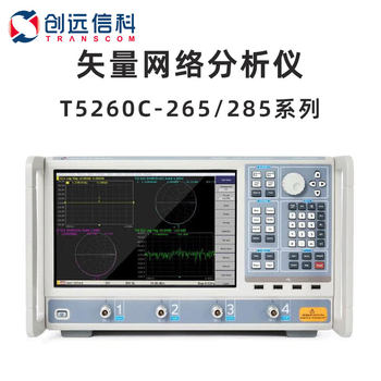 Transcom t5260c- 265 285 vector network analyzer 6.5 8.5 ghz
