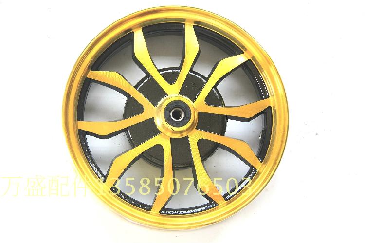 Khuyến mại xe chân không lốp trống phanh bánh trước 300-10 xe máy điện nhôm vòng thông minh bánh xe lưới thép trước bánh xe 10 inch - Vành xe máy vành nan hoa xe wave