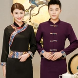 Осенний комбинезон, китайский стиль, делается под заказ, с печатью вашего логотипа