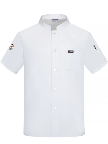 Catering Chef Work Service Service -Короткий -на заказ столовая гостиница кухонная кухня одноразовая дышащая пот -Поглощение шеф -повара кухонная шеф -повар