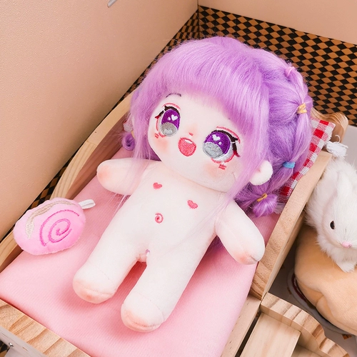 Хлопковая оригинальная кукла, комплект, детская одежда, 20см