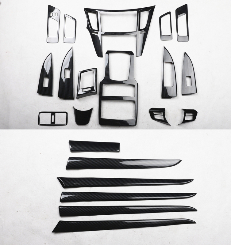 Suitable for Subaru Outback Legacy Wood Interior Modification 10 11 12 13 14 Models Gear Shift Carbon Fiber 3D Sticker