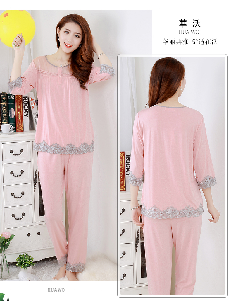 Pyjama pour femme        à manches - Ref 2994834 Image 26