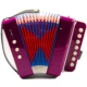 Mini Children Accordion Người mới bắt đầu Âm nhạc Câu đố Đồ chơi Đồ chơi cho bé Học sớm - Nhạc cụ phương Tây