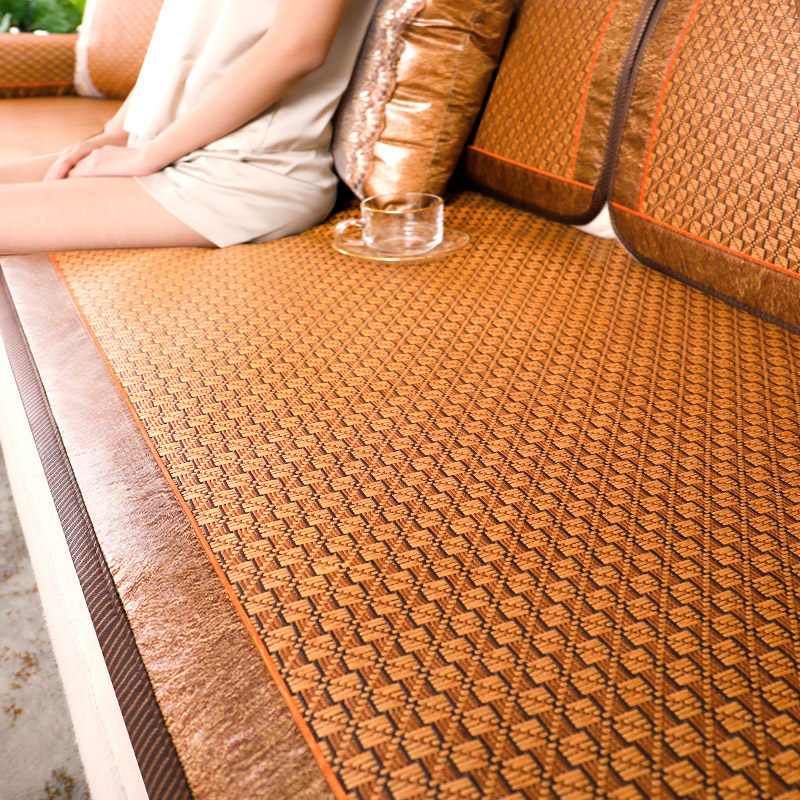 Rattan Mat Sofa Mat Cool Mat Mat anti-slip Summer summer Summer Cushion Sub 2022 New Ice Silk Seat Cushion Sofa Cover