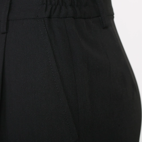 Рабочие черные штаны для работы, свободный прямой крой