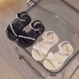 Летние сандалии, милая мягкая пляжная обувь для принцессы, слайдеры, мягкая подошва, подходит для подростков