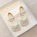 Туфли для принцессы, детская обувь для кожаной обуви, мягкая подошва, осенние