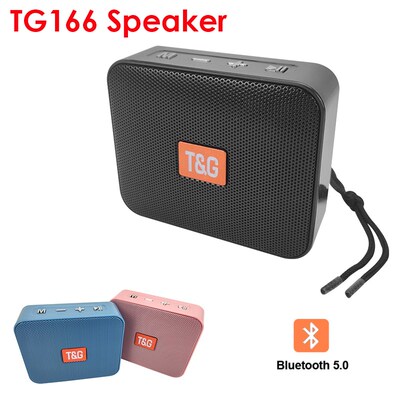 [TG166 Mini Wireless Speaker Subwoofer Bluetooth-compatible P]