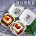 hop com cam dien Net hộp cơm trưa đỏ tuyết Mei Niang hộp lòng đỏ trứng giòn hộp xanh dùng một lần hộp bột giấy 10 gói - Hộp cơm điện sưởi ấm hộp cơm hâm nóng lock&lock Hộp cơm điện sưởi ấm