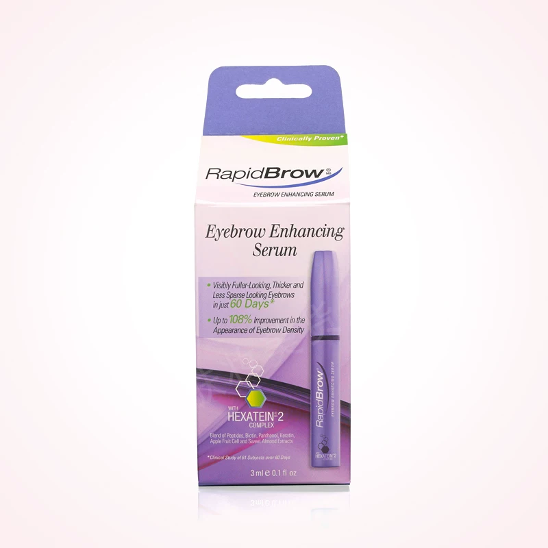 Американский оригинал rapidlash/rapidbrow жидкость для роста бровей, муж./жен., супер крепкая и густая, утолщение