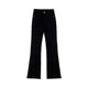 jeans bootcut ສີດໍາຂະຫນາດໃຫຍ່ສໍາລັບແມ່ຍິງໃນຊ່ວງລຶະເບິ່ງຮ້ອນແບບໃຫມ່ສໍາລັບເດັກຍິງທີ່ມີໄຂມັນ mm ແອວສູງ elastic slimming pear-shaped ກາງເກງຮ່າງກາຍ