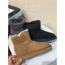 (Egg Ding Chengxin) snow boots Womens 2021 Autumn New Н UGG Е D fur one new warm cotton shoes