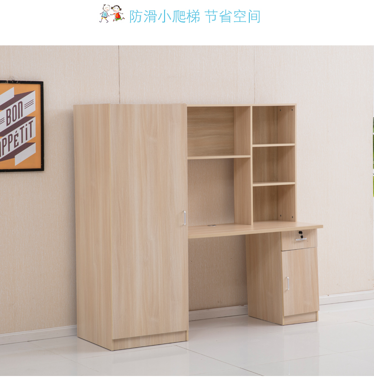 Đại học Ký túc xá Giường ngủ giường bàn giường sắt giường đa chức năng khu nhân viên căn hộ kết hợp tủ giường đơn - Giường mẫu giường cưới đẹp 2020