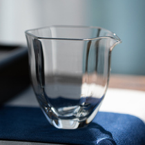 Senyu thickened transparent glass Road Cup heat-resistant glass kung fu tea set Tea Sea Tea Tea Cup hexagon Road Cup