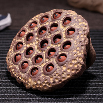 Senyu red mud black mud handmade tea play purple sand tea ceremony tea tea set tea pet ornaments accessories tea pet Lotus son