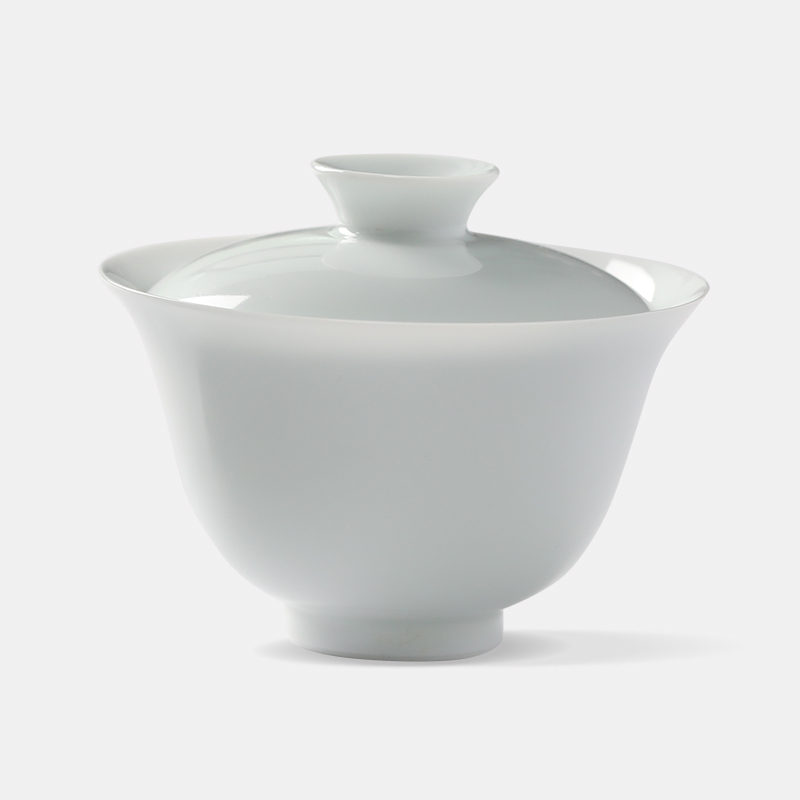 Mountain sound only three tureen tea cups of jingdezhen porcelain manual thin foetus ceramic kung fu tea bowl of small no riding