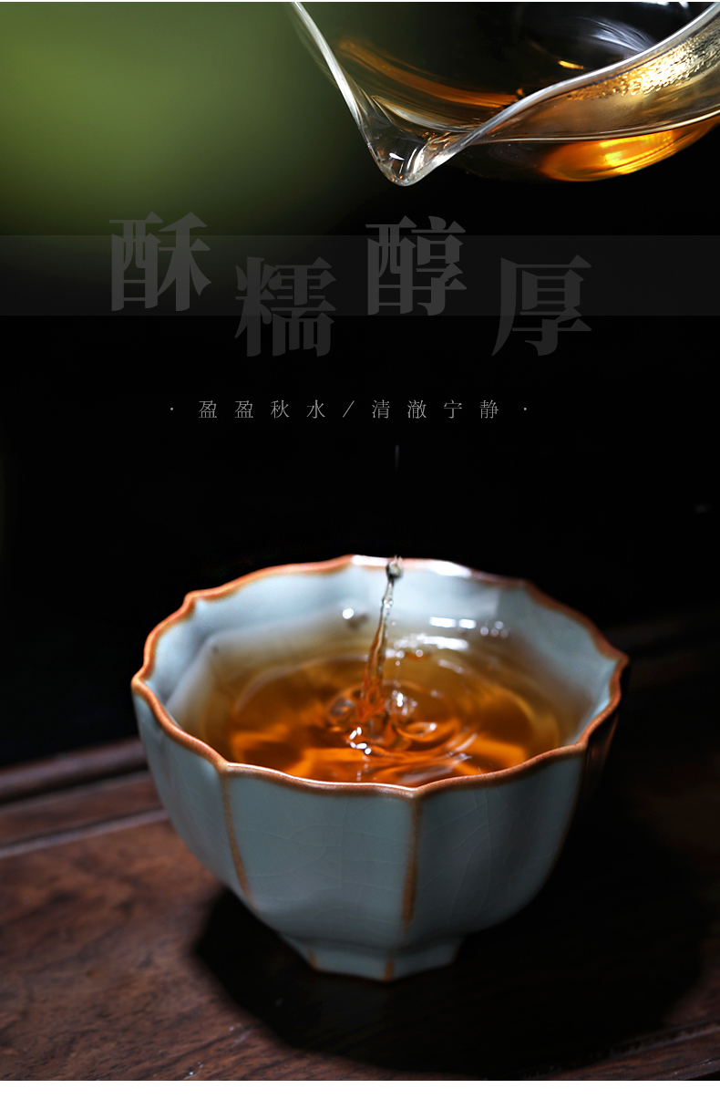 Mountain sound kung fu tea cups ceramic masters cup single cup bowl on your up tea tea cup single sample tea cup