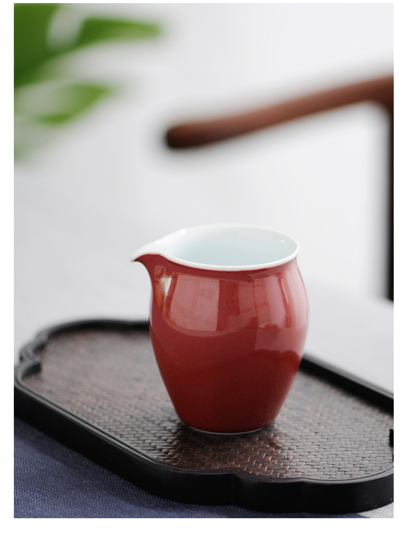 Mountain sound fair high temperature color glaze cup and a cup of tea ware jingdezhen ceramic kung fu tea tea accessories