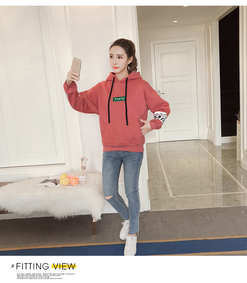 Sweatshirt femme en Coton - Ref 3217243 Image 10