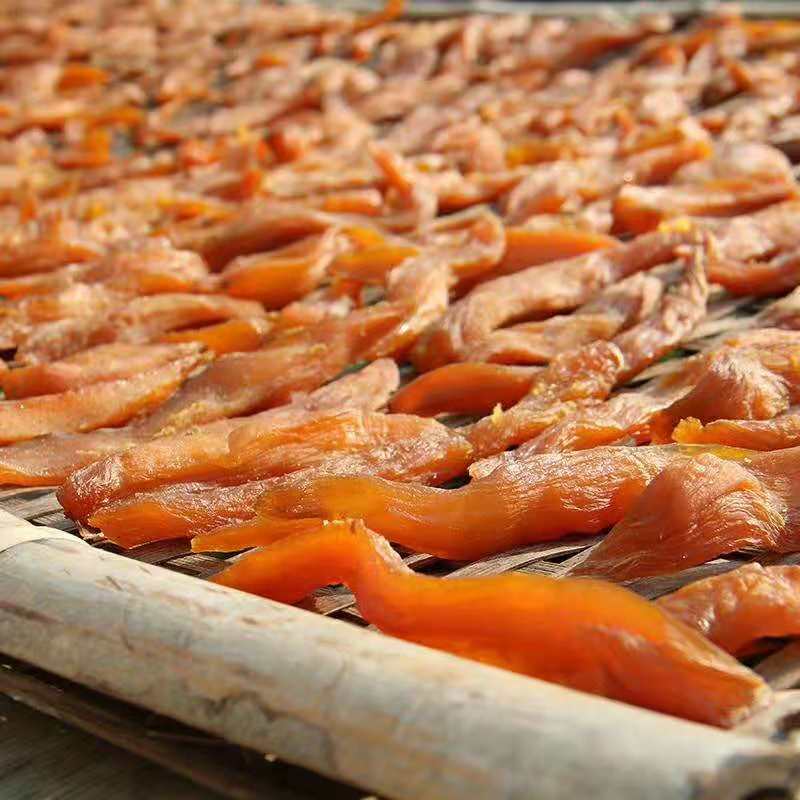 Farmer's homemade sweet potato dry soft waxy sweet 500g bag bulk sweet potato jujube Suichang sweet potato strips No sugar, no oil, no additives