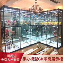 Guangzhou model display cabinet hand display cabinet glass display cabinet gift display cabinet