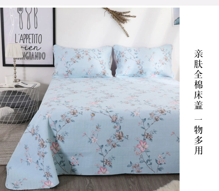 Khăn trải giường cotton Lannafei ba mảnh đơn giản thời trang 1,5m cotton đơn trải giường nam và nữ trải giường bốn mùa phổ thông ga giường đẹp sang trọng