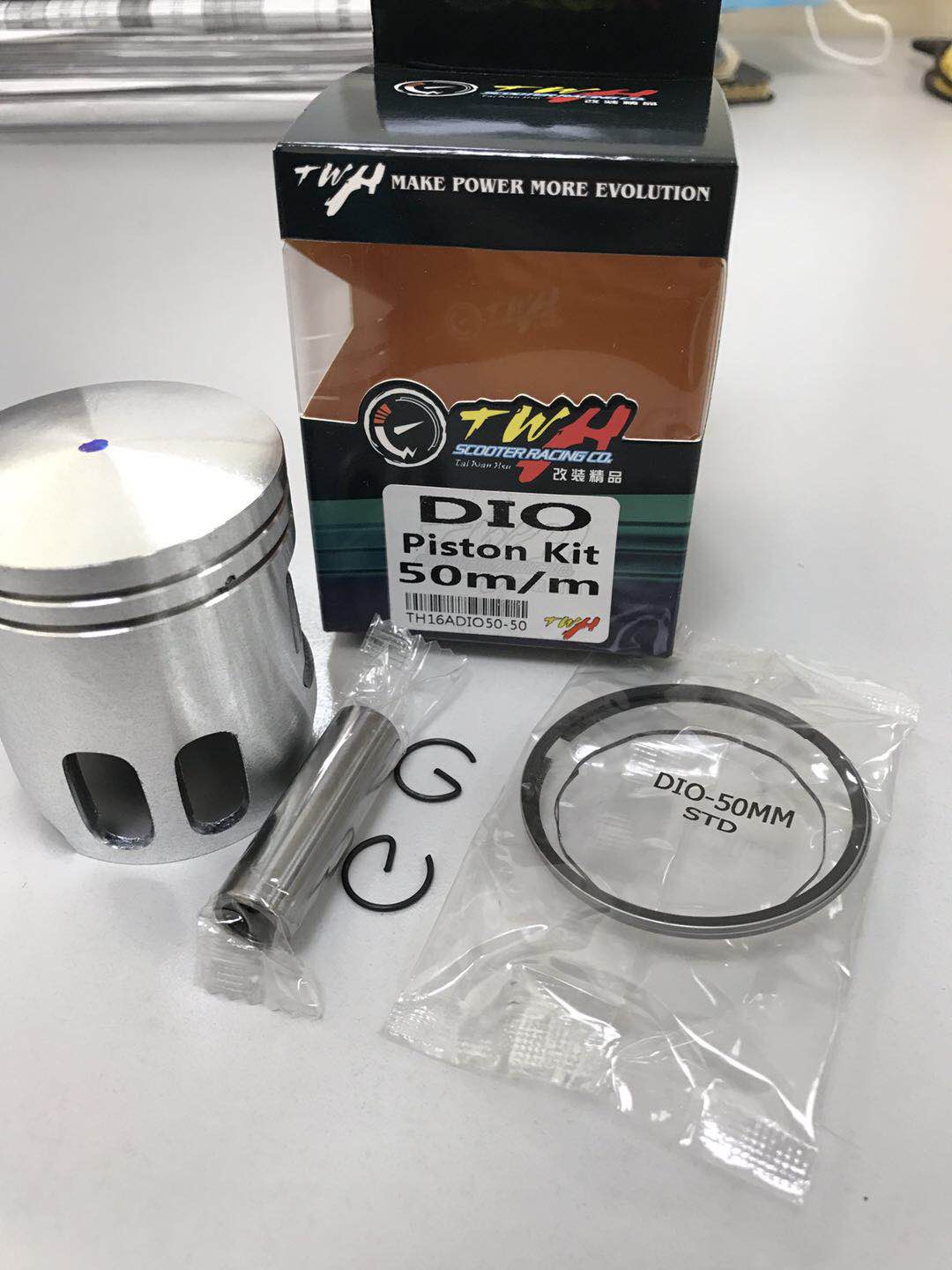台湾TWH製DIO用ボアアップキット50mm 台湾TWH製DIO用ボアアップキット - メルカリ