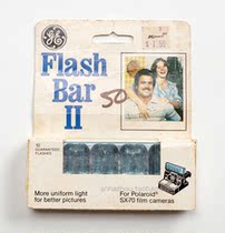 Polaroid SX-70 special disposable Flash bar Flash bar second generation GE New FlashCubes