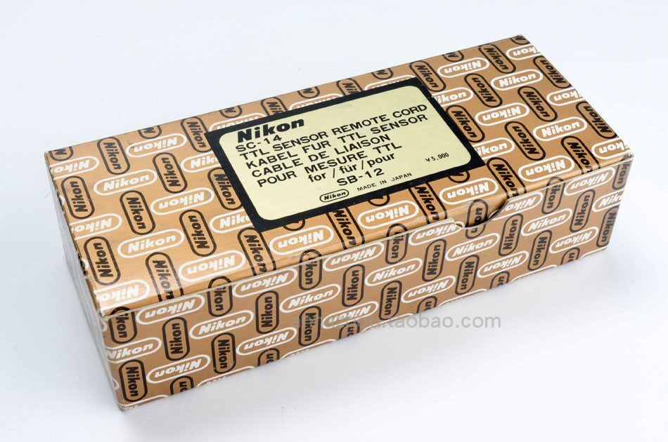 Nikon SC-14 TTL for SB-12 colored new box says full suite