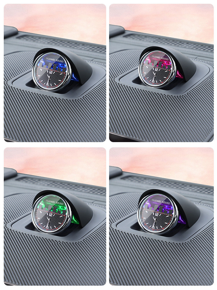 Suitable for Aito M9, M8, M7 Center Console Star Ring Clock, Aito R7, S7 Quartz Watch, Aito S9 Decorative Items