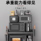 可伸缩厨房微波炉置物架多功能电饭锅煲收纳架子家用台面烤箱支架